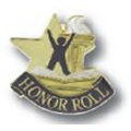 Academic Achievement Pin - "Honor Roll"